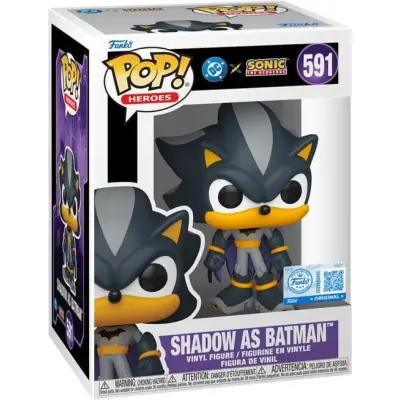 Sonic The Hedgehog - Sonic x Justice League - Shadow as Batman Vinyl Figur 591 - Funko Pop! - Funko Shop Europe