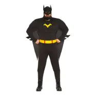 Superhjälte Svart Plus-size Maskeraddräkt - Plus-size