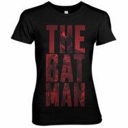 The Batman Stacked Girly Tee, T-Shirt