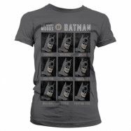 The Many Moods Of Batman Girly Tee, T-Shirt