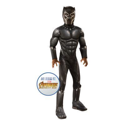Black Panther Barn Maskeraddräkt - Small