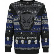 Black Panther - Disney Christmas jumper - Wakanda Forever - XL XXL - för Herr - flerfärgad