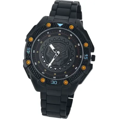 Black Panther - Marvel Armbandsur - Logo - för  flerfärgad