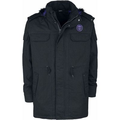 Black Panther - Marvel Vinterjacka - S L - för Herr - svart