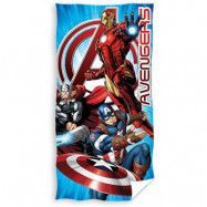 Avengers - Captain America, Iron Man and Thor Beach Towel