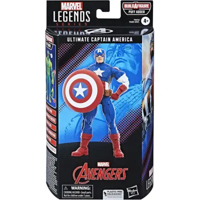 Avengers - Marvel Actionfigur - Marvel Legends - Ultimate Captain America - för  flerfärgad
