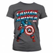 Captain America Girly T-Shirt, T-Shirt