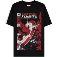 Captain America - Marvel T-shirt - Brave New World - Retro - S XXL - för Herr - svart