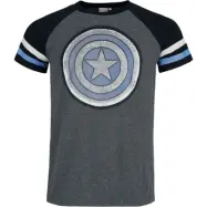 Captain America - Marvel T-shirt - Captain America Shield - M XXL - för Herr - flerfärgad