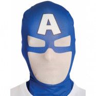 Licensierad Captain America Morphsuit Mask