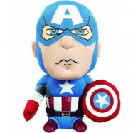 Marvel - Captain America Talking Plush - 20 cm