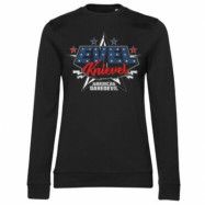 Evel Knievel - American Daredevil Girly Sweatshirt, Sweatshirt