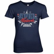 Evel Knievel - American Daredevil Girly Tee, T-Shirt