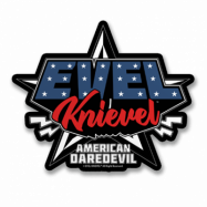 Evel Knievel Patch Sticker, Accessories