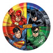Papperstallrikar Justice League - 8-pack