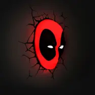 Deadpool 3D Vägglampa
