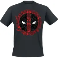 Deadpool - Anime T-shirt - Deadpool - Stamp - S XXL - för Herr - svart