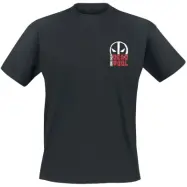 Deadpool - Anime T-shirt - No One Cares - S 5XL - för Herr - svart