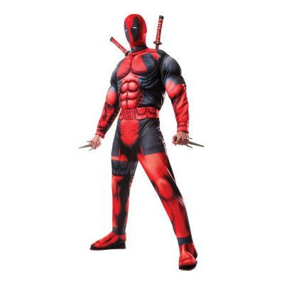 Deadpool Deluxe Maskeraddräkt - X-Large