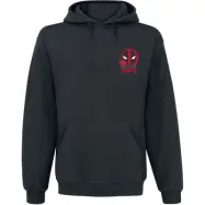 Deadpool - Disney Luvtröja - No One Cares - S XXL - för Herr - svart