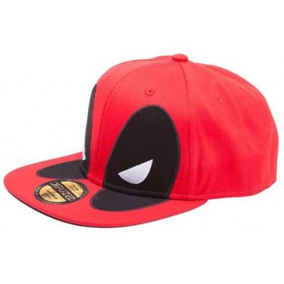 Deadpool - Marvel Keps - Big Face - för  röd