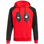 Deadpool - Marvel Luvtröja - Deadpool - Eyes - S XXL - för Herr - röd/svart