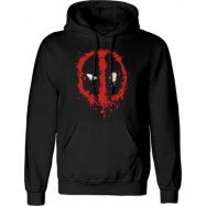 Deadpool - Marvel Luvtröja - Splat Hoodie - S XXL - för Herr - svart