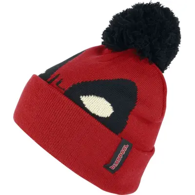 Deadpool - Marvel Mössa - Deadpol Face - för  röd/vit/svart