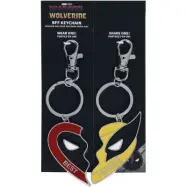 Deadpool - Marvel Nyckelring - 3 - Wolverine - Come Together BFF Key Chain - för  flerfärgad