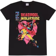 Deadpool - Marvel T-shirt - 3 - Deadpool & Wolverine - True Love - M XXL - för Herr - svart