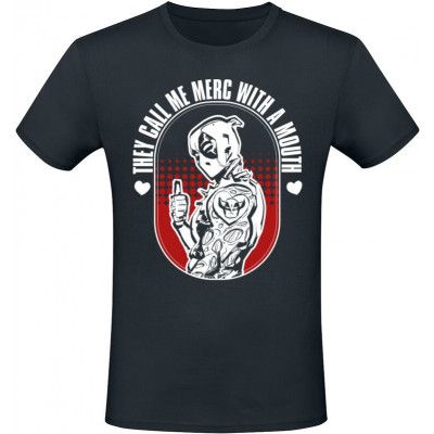 Deadpool - Marvel T-shirt - 3 - Merc With A Mouth - S XL - för Herr - svart