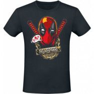 Deadpool - Marvel T-shirt - Gangster - S XXL - för Herr - svart