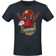 Deadpool - Marvel T-shirt - Gangster - S XXL - för Herr - svart
