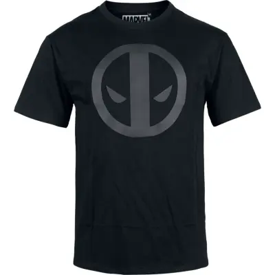 Deadpool - Marvel T-shirt - Marvel - Deadpool - Logo - S XXL - för Herr - svart