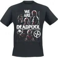 Deadpool - Marvel T-shirt - We Are Deadpool - M XL - för Herr - svart