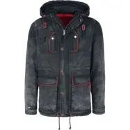 Deadpool - Marvel Vinterjacka - Deadpool - Logo - M XXL - för Herr - antracit