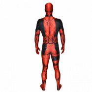 Deadpool Morphsuit Maskeraddräkt, MEDIUM