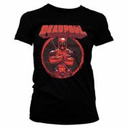 Deadpool Pose Girly Tee, T-Shirt