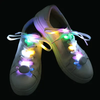 Blinkande Skosnören - Multicolor