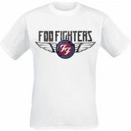 Foo Fighters T-shirt - Flash Wings - S XXL - för Herr - vit