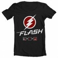 The Flash Riddle Wide Neck Tee, Wide Neck Tee