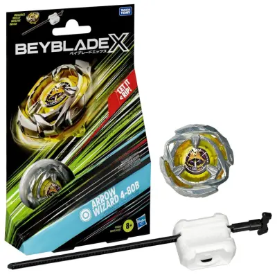 Beyblade X Starter Pack Arrow Wizard 4-80B - Beyblade -  Leksaksaffären