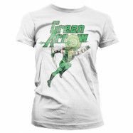 Green Arrow Distressed Girly T-Shirt