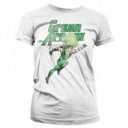 Green Arrow Distressed Girly T-Shirt, T-Shirt