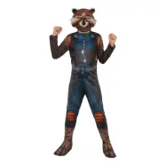 Avengers 4 Rocket Raccoon Barn Maskeraddräkt - Small