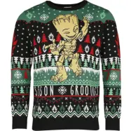 Guardians Of The Galaxy - Marvel Christmas jumper - Groot - Grootings - S XXL - för Herr - flerfärgad