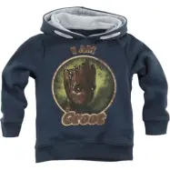 Guardians Of The Galaxy - Marvel Luvtröja - Barn - I Am Groot - 128 - för barn - marinblå