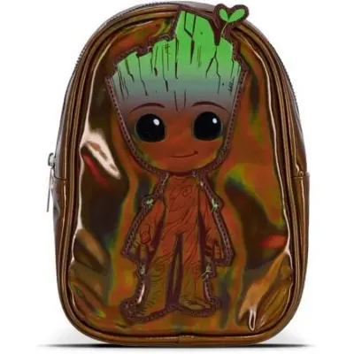 Guardians Of The Galaxy - Marvel Miniryggsäckar - I Am Groot - Shiny Mini Backpack - för  flerfärgad