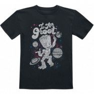 Guardians Of The Galaxy - Marvel T-shirt - Barn - Celestial Groot - 104 152 - för barn - svart