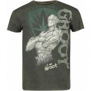 Guardians Of The Galaxy - Marvel T-shirt - Groot - S XL - för Herr - mörkgrön